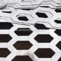 Treillis métallique perforé galvanisé à trou hexagonal